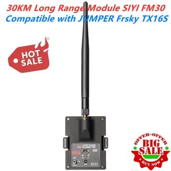 Радиомодуль SIYI FM30 на разстояние 30 КМ с Bluetooth приемник, телеметрия канал за предаване на данни OpenTX Състезателни безпилотни летателни апарати 2.4 G Предавател FM30