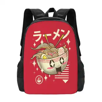 Ученически чанти Kawaii Ramen, пътен раница за лаптоп, Сладък Kawaii, Kawaii Стаи, Вкусна Японска храна