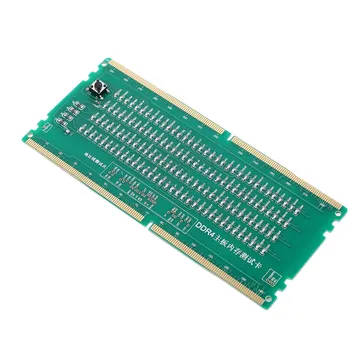 Тестова карта DDR4 RAM Слот за памет Out LED Тенис Анализатор, ремонт на дънна платка Тестер