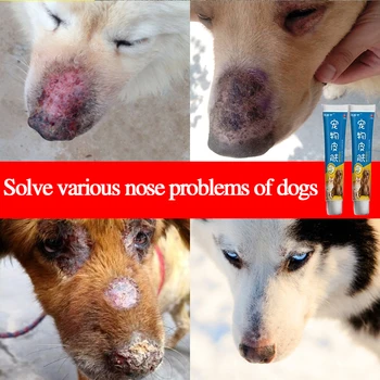 Крем за грижа за кучета кошачьим носа, Антибактериален крем за кожата, косопад, краста и изъязвлений, решава много проблеми с кожата