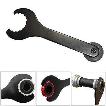 Ключ за фиксиране на мотора Вграден ключ за средната ос + инструмент за капак на ръкохватката Инструмент за поддръжка на велосипеда