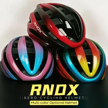 Велосипеден шлем с лесно регулируема мощна защита Rnox, ultralight електрически велосипеди, дамски спортен шлем на открито, състезателна каска