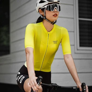Concept Speed FemaleCycling Jersey Set 9D Велосипедни Шорти Мтб Summer QuickDry Pro Колоездене, Ризи, Трико Ciclismo Копие на Дрехи