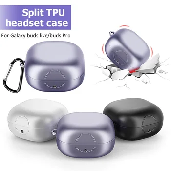 Калъф за слушалки Samsung Galaxy рецептори live 2 TPU Hard shell Luxury split buds2 защитен калъф за Samsung Galaxy рецептори 2 Pro