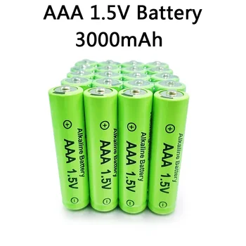 Новата батерия AAA 3000 mah, 1,5 В алкална батерия AAA за дистанционното управление, лека батерия за играчки, с голям капацитет за дълъг срок на експлоатация