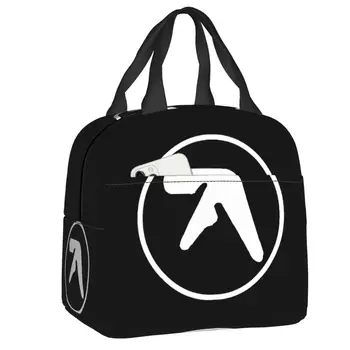 Чанта за обяд Aphex Twin за къмпинг и пътешествия, преносим хладилник с изолация от храна, термос за обяд, контейнер за жени и деца, тотализатор