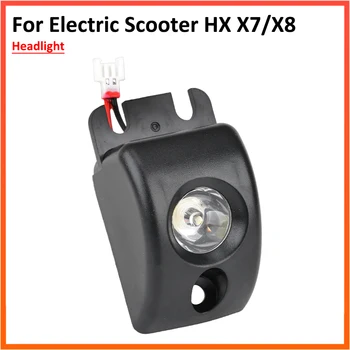 Лампа Фарове за Електрически Скутер HX X7 X8 Сгъваем KickScooter Предната Led Лампа Резервни Части