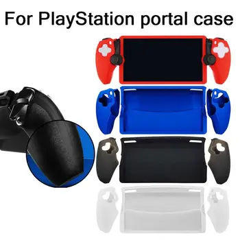 Силиконов защитен калъф за PlayStation Portal, защита от надраскване, нескользящий калъф за геймпада, аксесоари за игралната конзола PS5 Portal