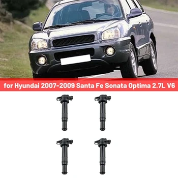 Комплект Высоковольтной бобина High Voltage Комплекти 27301-3E100 За Hyundai 2007-2009 Santa Fe Sonata Optima 2.7 L V6