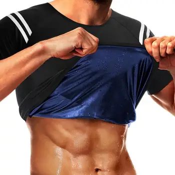 Мъжка риза-сауна, мъжки костюм за лека тренировка, мъжки къси спортни костюми, компресиране тениска, панталони, ризи за тренировки