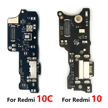 15 бр. Лот Новост за Xiaomi Redmi 10 Redmi10 10В Prime разъемдок-станция, зарядно устройство, Micro USB Порт за зареждане на Гъвкав кабел Такса за микрофон