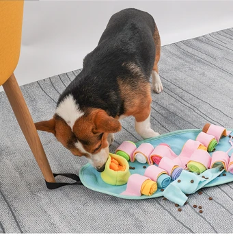 Играчки за кучета, обонятелният килим, играчка-пъзел игра за тренировка на обоняние, диспенсер за закуски, миещи аксесоари за домашни любимци