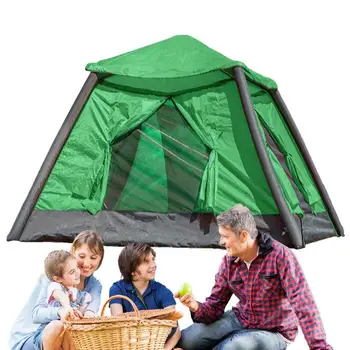 Външна Надуваема палатка Автоматична Настройка Непромокаеми сенника Външно облекло Лесна инсталация Палатки за оцеляване В кампаниите