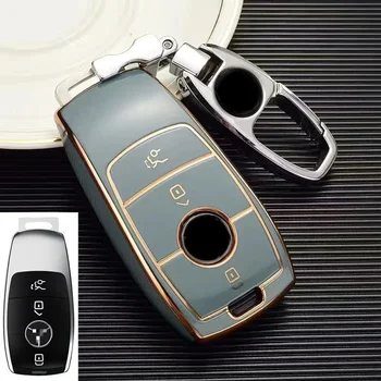 Верижка за ключове за автомобили защита калъф за ключодържател за Mercedes-Benz AMG 2016 2017 E-Class W213 E200L E260