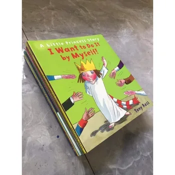 Малката принцеса, 20 тома книги на английски просвещението със снимки, изпратете оригиналната аудиокнигу