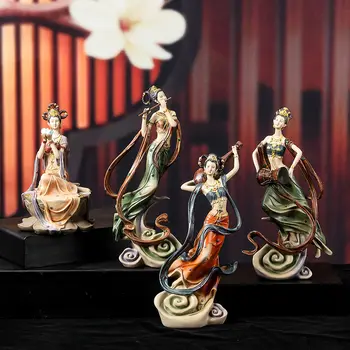 Декор на Класическата Форма на Скулптура Дуньхуан Фейтянь, Китайски Стил, шкафове За Дневна, Кабинетни Занаяти, Подарък от Висок клас