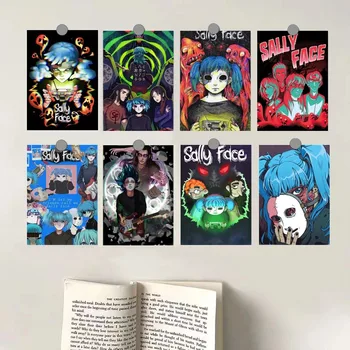 Гореща игра на Ужасите Sally Face Плакат Платно HD Печат на Персонализирани Стенно Изкуство На поръчка