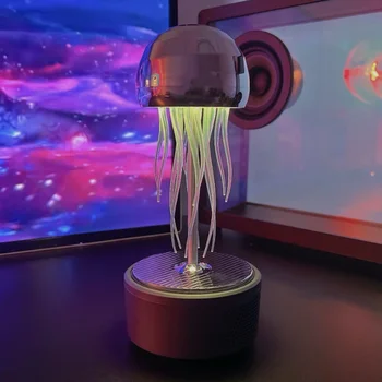 Скучно вдигне механична медуза, за да играете! Светлинен Украса Аудио Подарък Атмосфера За Лека Нощ