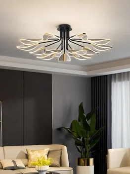 Модерен минималистичен лампата в хола, луксозен тавана лампа, Скандинавски на Персонални Творчески, лампа за спални, Ресторант лампи