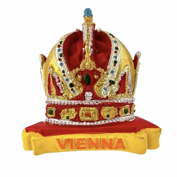 Виена, Австрия, Магнити за хладилник, Crown, Пътни 3D Паметник на Магнитен Стикер За Хладилник, Подарочное украса за стаите, Колекция