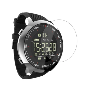 Smart-Часовници, изработени От Закалено Стъкло, Защитно Фолио Clear Guard, За LOKMAT MK18 Bluetooth Smart Watch Защитно покритие на LCD дисплея