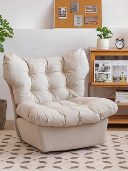 XK Cloud Единична разтегателен диван-фотьойл Дневна Спалня Въртящи Свободно време Скандинавски Балкон Мързелив 