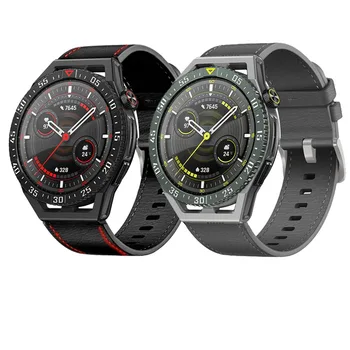 Подмяна 22 мм смарт часовници мъжки кожени гривни-Колан За Huawei Watch GT3 GT3 Pro 46 мм Гривна-watchband gt 2 GT2 Pro 46