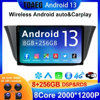 Радиото в автомобила Android 13, мултимедиен плеър за Iveco Daily 2014 + GPS Навигация, авторадио, Сензорен екран, безжичен автоматично carplay