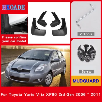 Автомобилни Калници За Toyota Yaris Vitz XP90 2-ро Поколение 2006-2011 Калници Калници Калници, Аксесоари За Автомобилни Крила