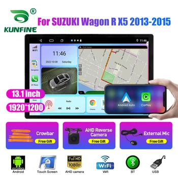 13,1-инчов автомобилното радио, за SUZUKI Wagon R X5 2013-2015 Кола DVD GPS Навигация Стерео Carplay 2 Din Централна мултимедиен Android Auto