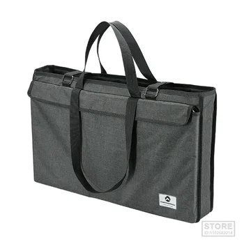 Здрава висококачествена Маркова нова чанта за съхранение, черна, 60x30x10 см, 64x40x12 см, барбекю, туристическа чанта за носене, mesh мрежа