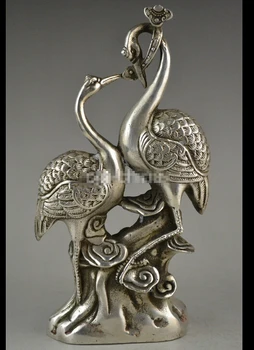 украса бронз фабрика контакти Тибет Сребро, Порцелан артикул красят ръчен труд старо тибетское сребро изрежете фигурка на хищни птици