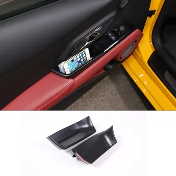 За Toyota GR Supra MK5 A90 2019-2022 ABS Черно вратата чекмедже за съхранение на Многофункционална Кутия за съхранение на Аксесоари за интериора на колата