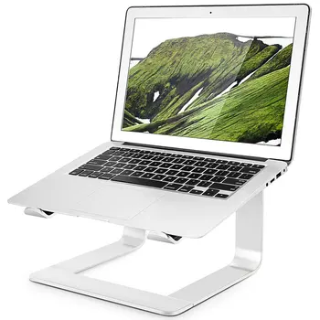 Алуминиева поставка за лаптоп Преносим Притежател на Macbook Pro, iPad Air Скоба за охлаждане на щранг компютърен таблет