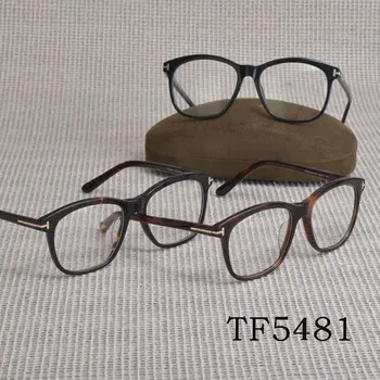TF Реколта Квадратни Мъжки Рамки За Оптични Очила При Късогледство, За Четене На Рецепта, Модни Ацетатные Дамски Рамки За Очила TF5481