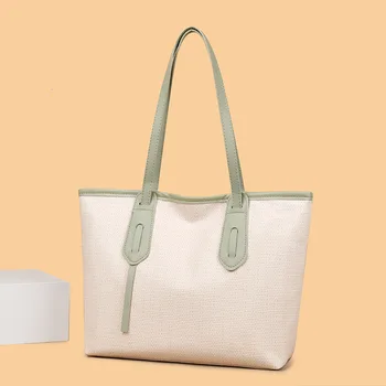 Стилен корейски чанта-тоут за жени за голям капацитет. Идеален за майките. Възможна директна доставка.