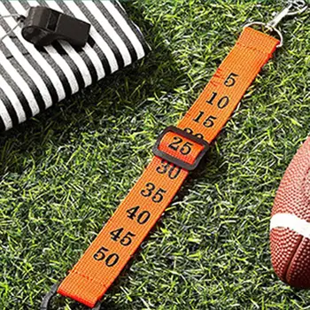 Футболно игрище регулируема дължина, регулируем обтегач, скоби, вериги на професионален футболен съдия, трайни разпечатки за главата